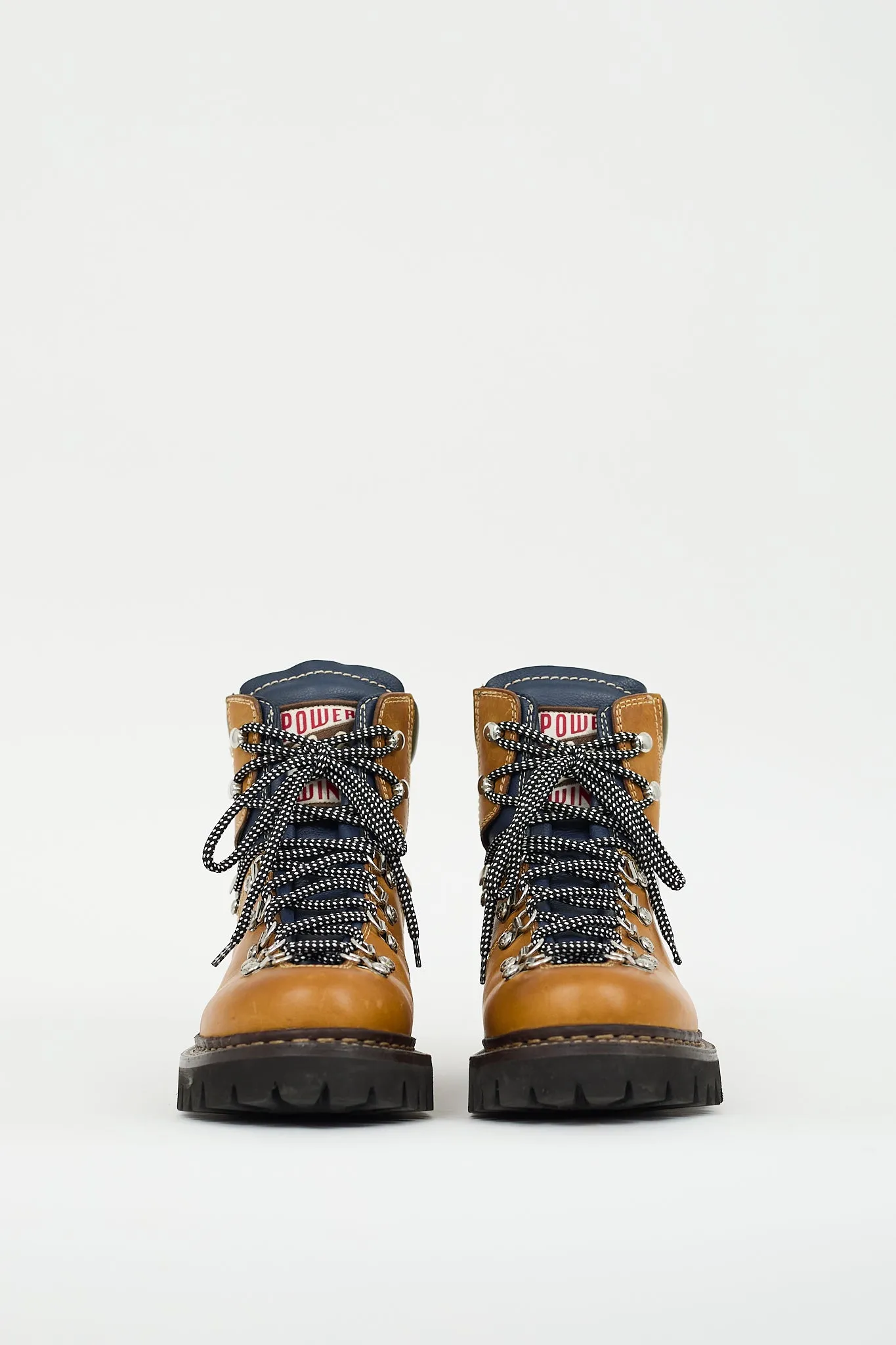 Brown Leather Hiking Boot