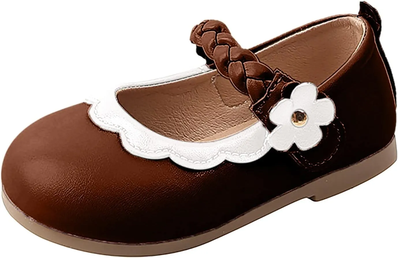 Children Shoes Flat Kids Children Leather Girls Princess Dress Shoes High Top Shoes for Girls