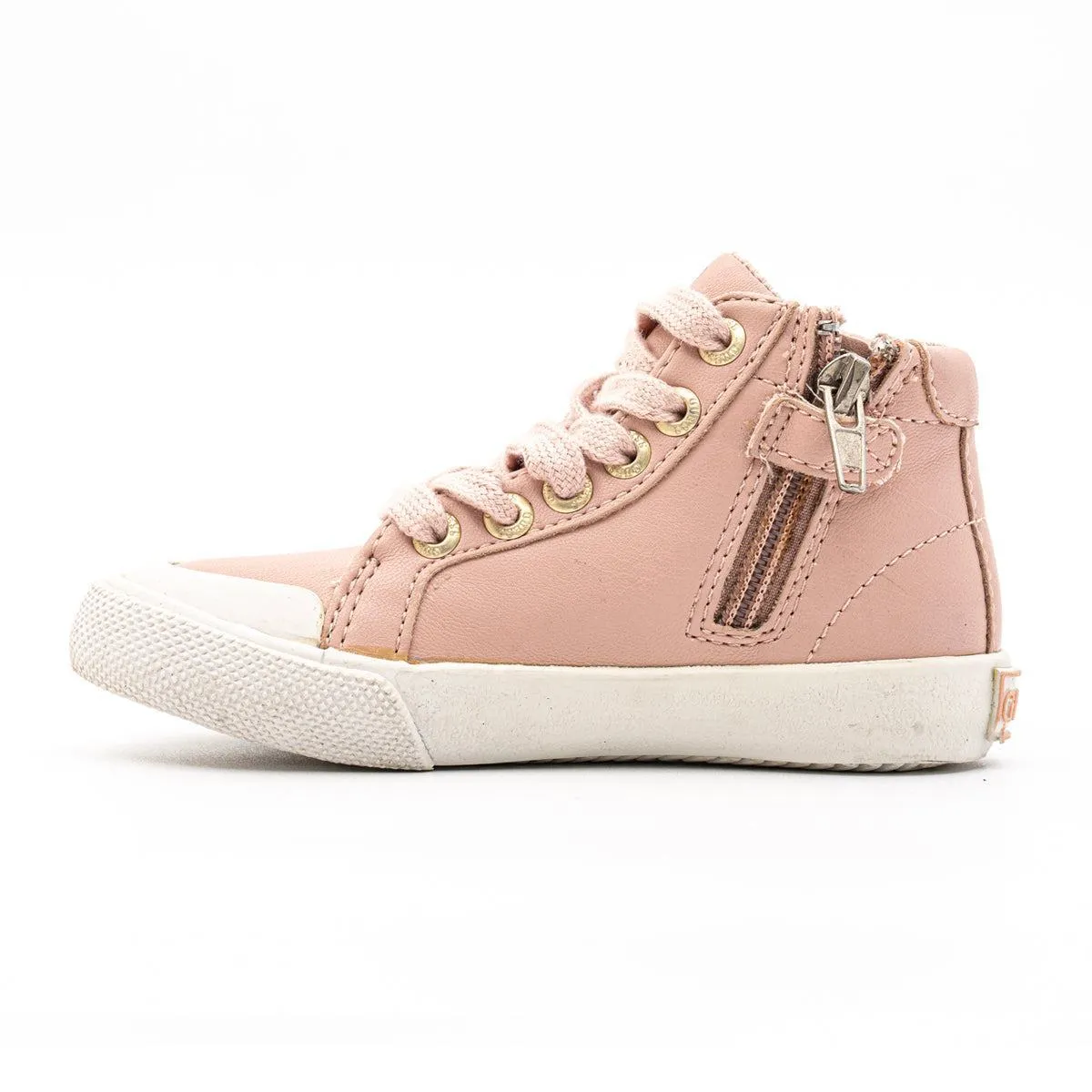 Guess Fjlry 1 Sneakers Leather Pink Colour For Kids