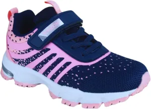 Kids Girls and Boys Lightweight Strap Running Athletic School Sneakers Shoes