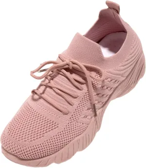 Ladmiple Shoes For Women Sneakers Slip On Walking Shoes Non Slip Running Athletic Workout Tennis Shoes Gym Sneakers