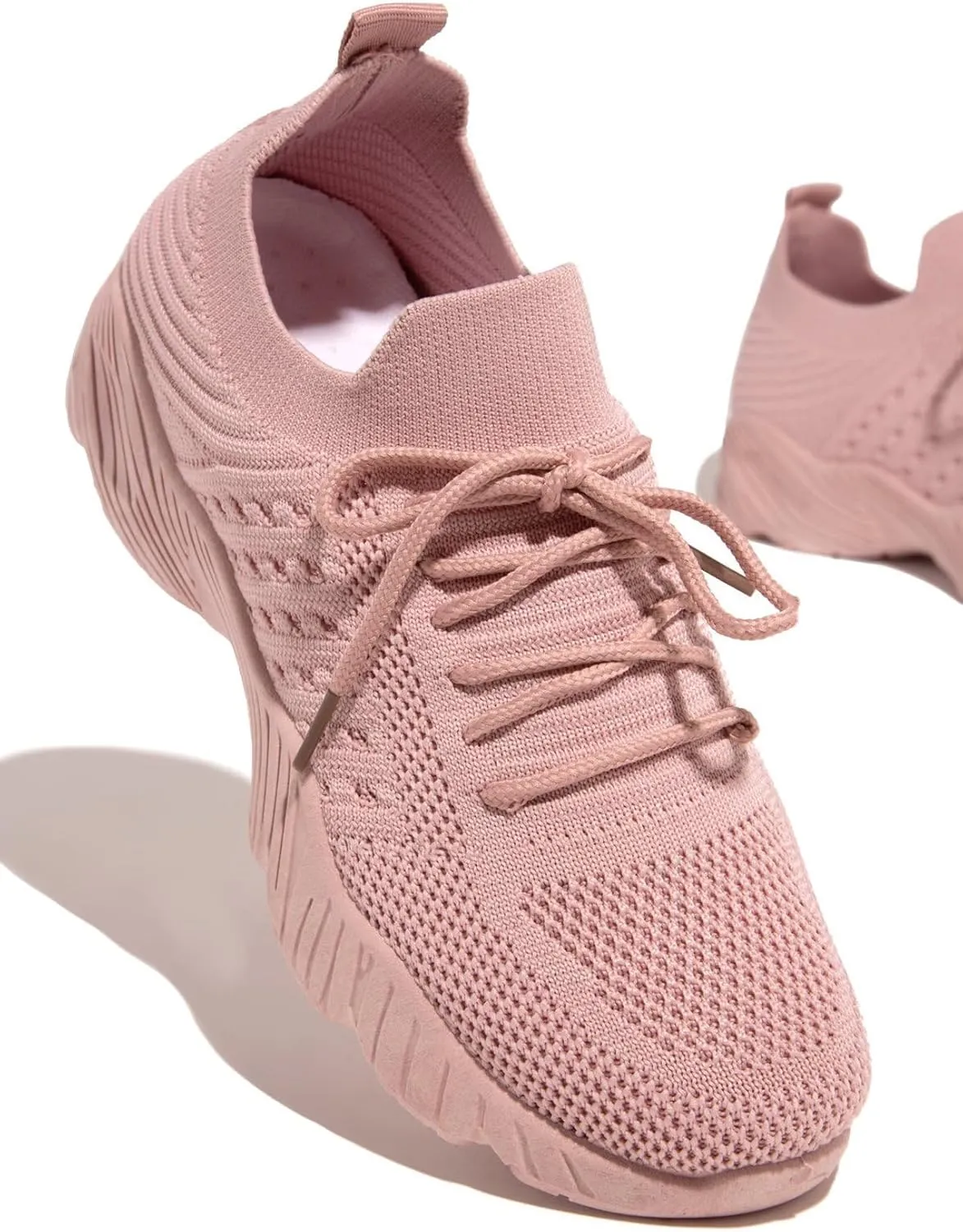 Ladmiple Shoes For Women Sneakers Slip On Walking Shoes Non Slip Running Athletic Workout Tennis Shoes Gym Sneakers