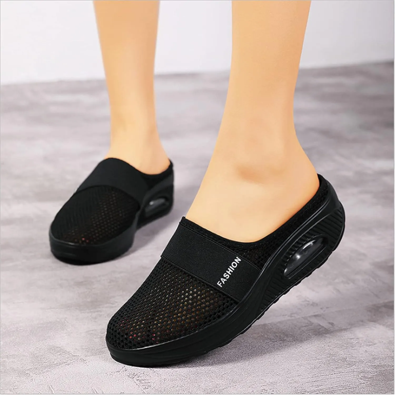 Ladmiple Sneakers For Women Walking Shoes Arch Support Fashion Dressy Casual Summer Comfortable Slip on Flats Loafers