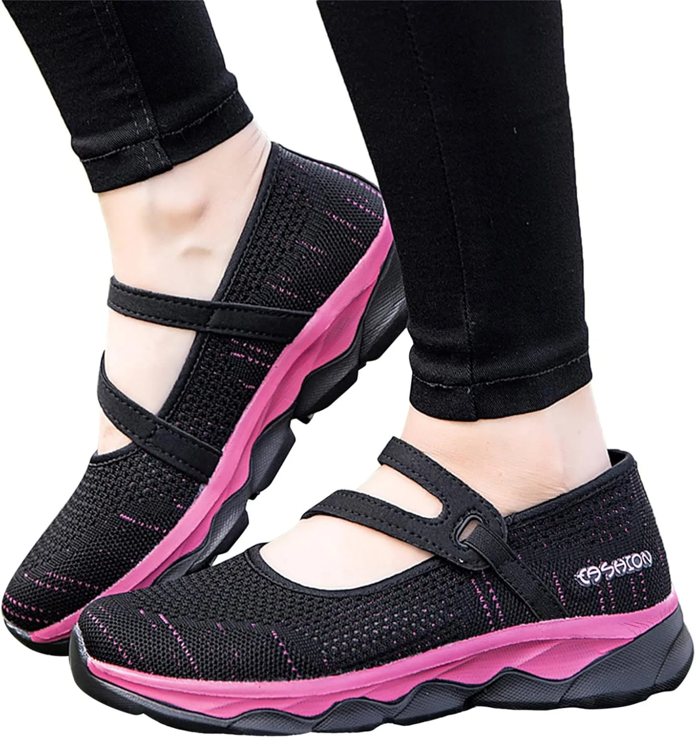Orthopedic Diabetic Shoes for Women Slip On Walking Sneakers with Arch Support Comfortable Casual Loafers Plantar Fasciitis Foot Pain Relief