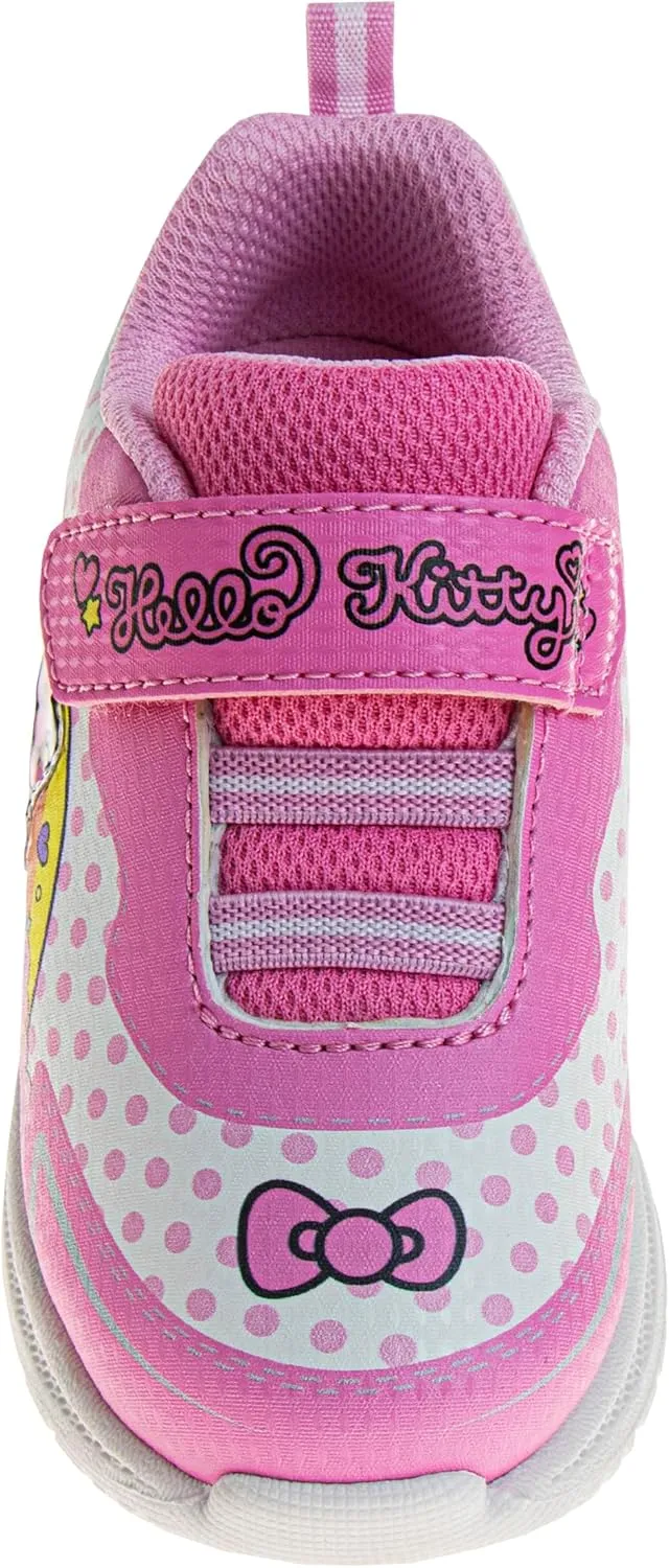 Sanrio Hello Kitty Sneakers - Lightweight Athletic Breathable Girls Shoes (Toddler-Little Kid)
