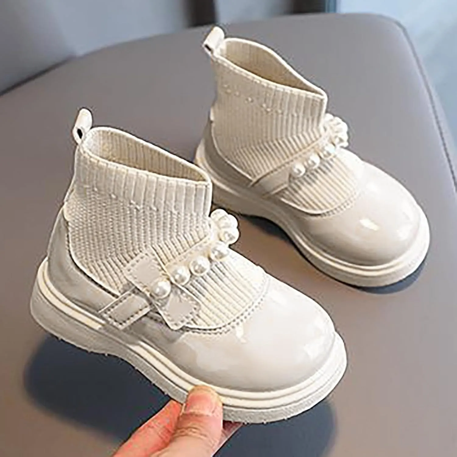 Toddler Girls Classic Hiking Boots Outdoor Ankle Hiking Boots Military Combat Boots Winter Shoes
