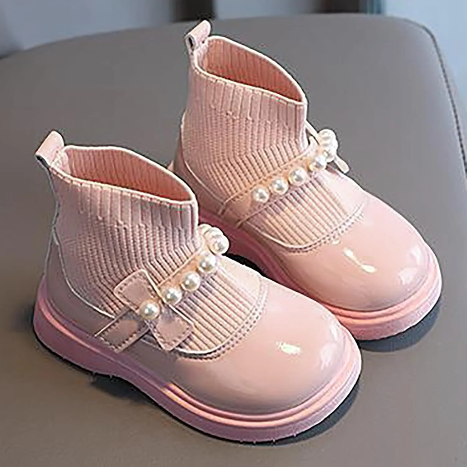 Toddler Girls Classic Hiking Boots Outdoor Ankle Hiking Boots Military Combat Boots Winter Shoes
