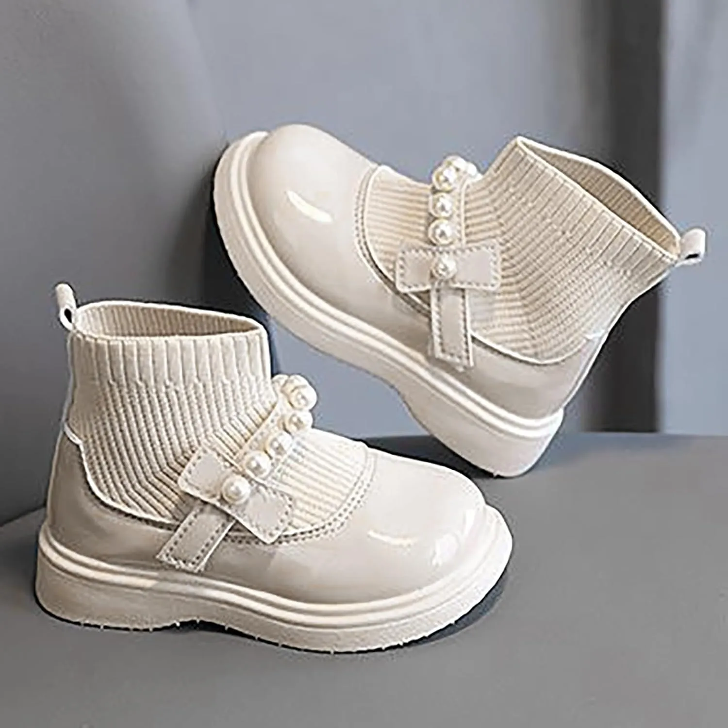 Toddler Girls Classic Hiking Boots Outdoor Ankle Hiking Boots Military Combat Boots Winter Shoes