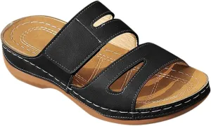 Women's Comfortable Low Heel Sandals Casual Slip On Open Toe Flip Flops Summer Spring Hike Water Sandals Women