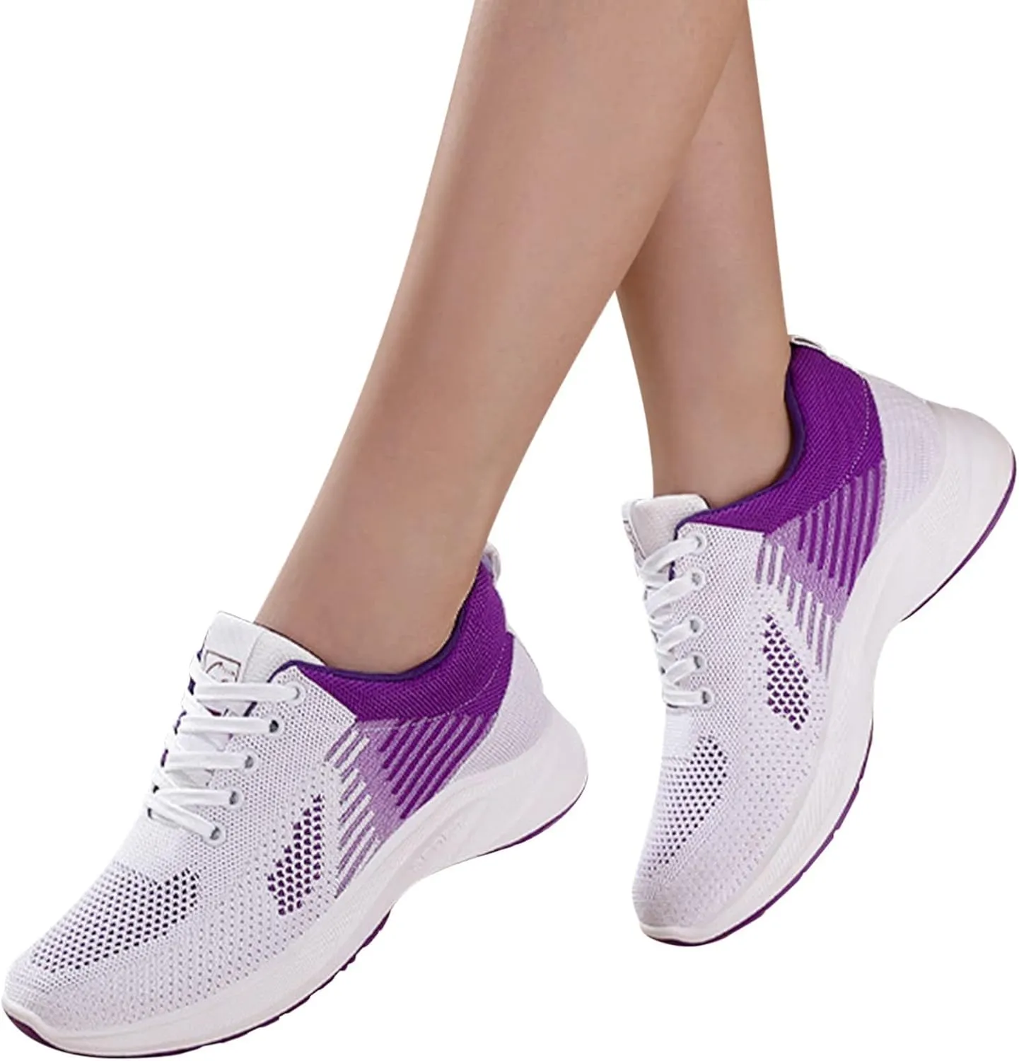 Womens Sneakers Air Cushion Running Shoes Lightweight Tennis Walking Shoes Mesh Breathable Gym Work Comfortable Athletic Sneakers
